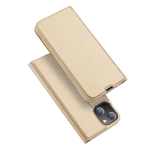 Dux Ducis Skin Pro Bookcase type case for iPhone 13 mini goldeneng