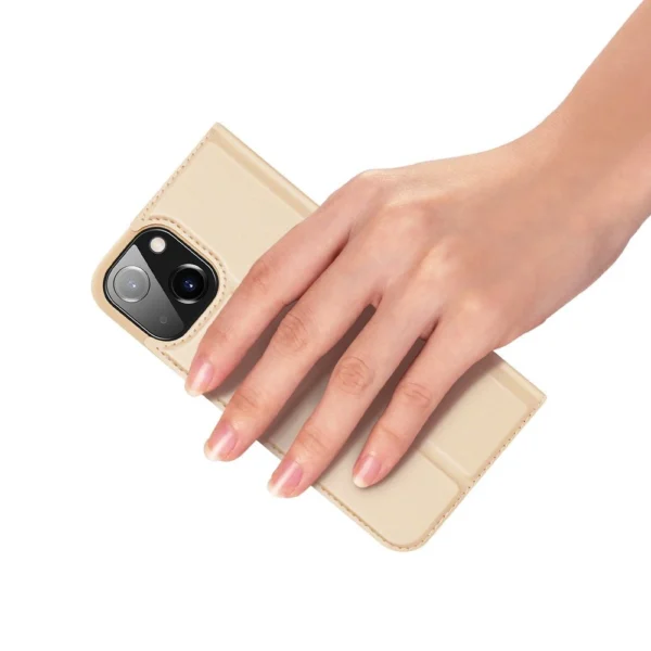 Dux Ducis Skin Pro Bookcase type case for iPhone 13 mini goldeneng