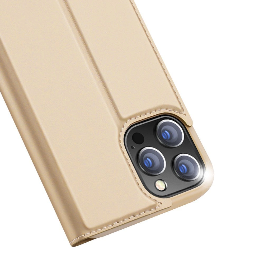 Dux Ducis Skin Pro Bookcase type case for iPhone 13 Pro goldeneng