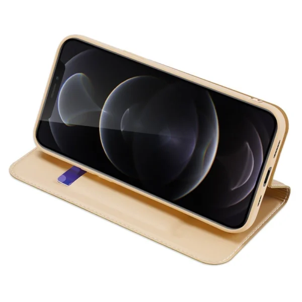 Dux Ducis Skin Pro Bookcase type case for iPhone 13 Pro goldeneng