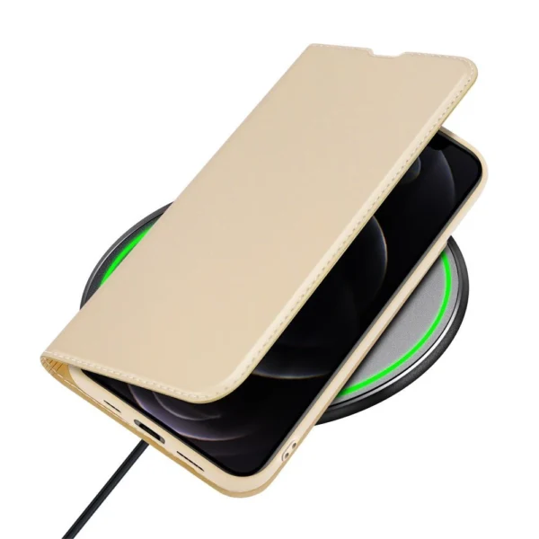 Dux Ducis Skin Pro Bookcase type case for iPhone 13 Pro goldeneng