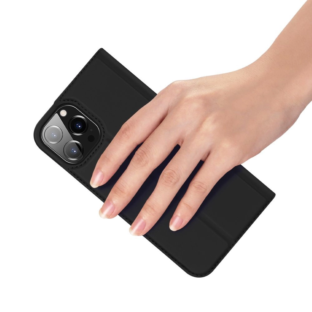 74026_7 Dux Ducis Skin Pro Bookcase type case for iPhone 13 Pro Max blackeng