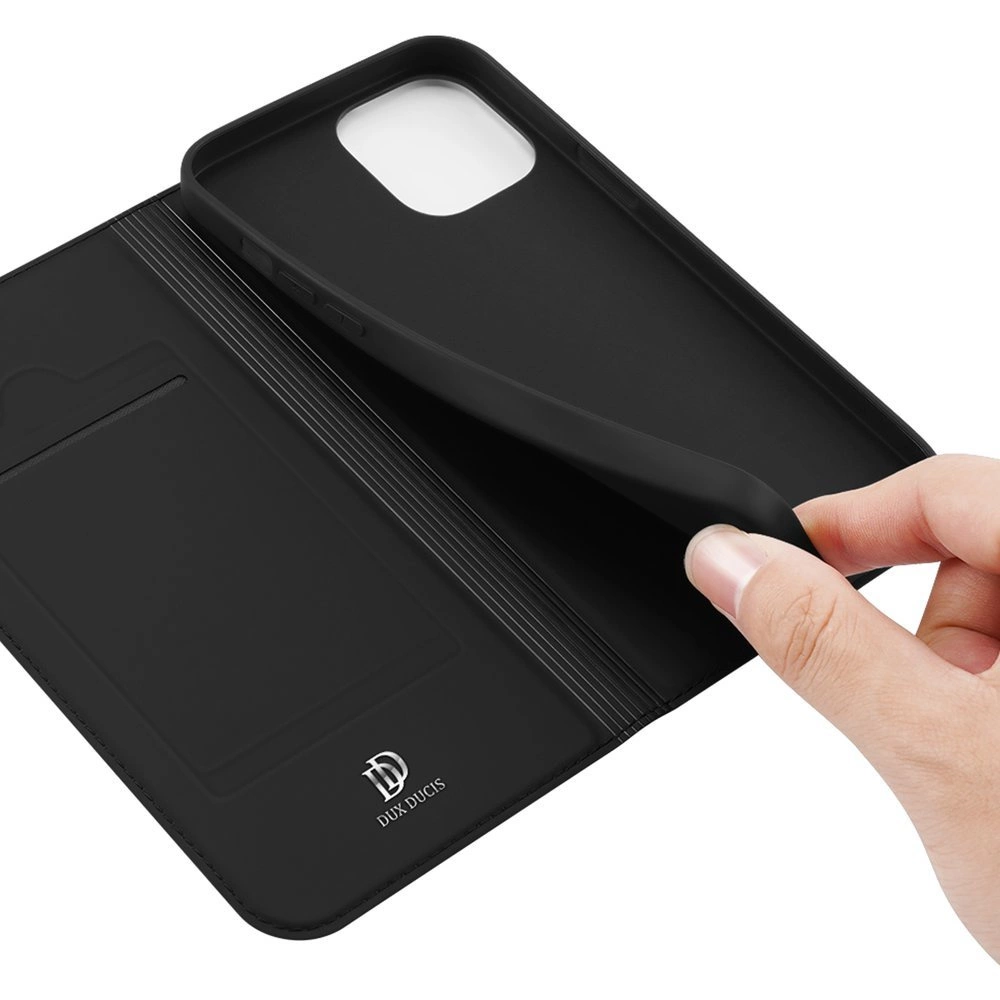 74026_8 Dux Ducis Skin Pro Bookcase type case for iPhone 13 Pro Max blackeng