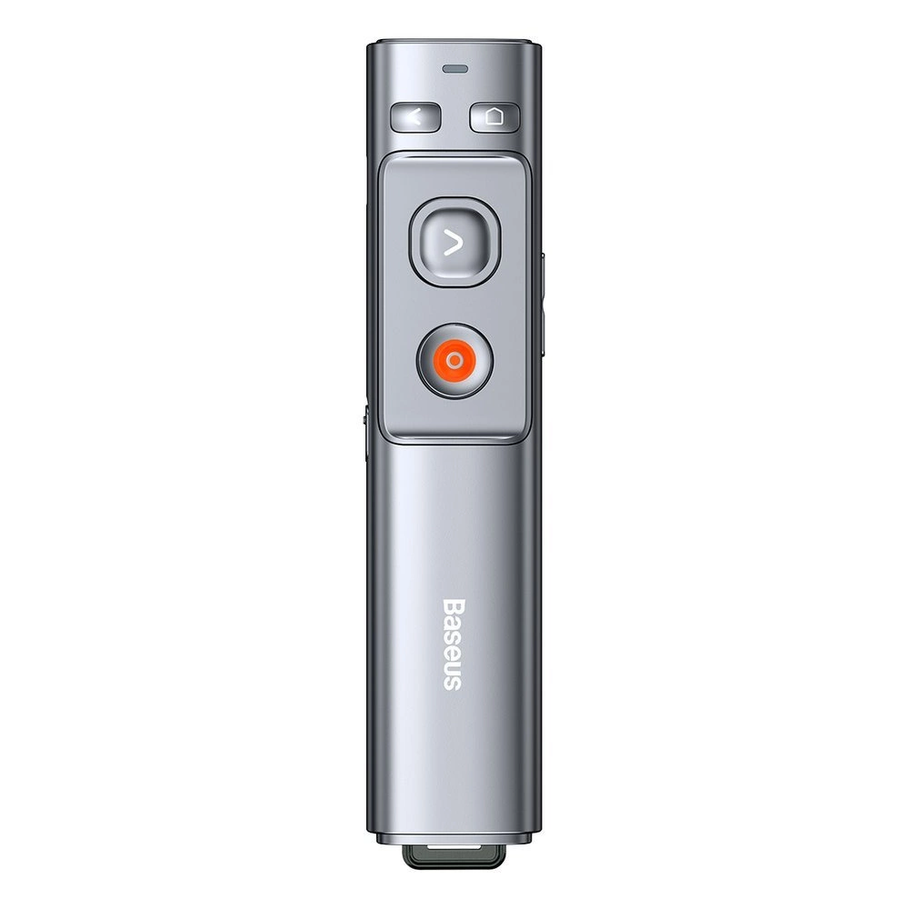 Baseus Orange Dot wireless laser pointer for presentations - gray (with battery)eng