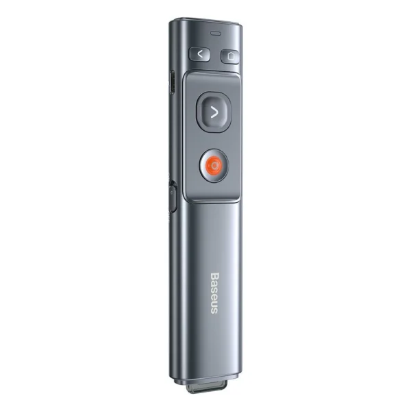 Baseus Orange Dot wireless laser pointer for presentations - gray (with battery)eng