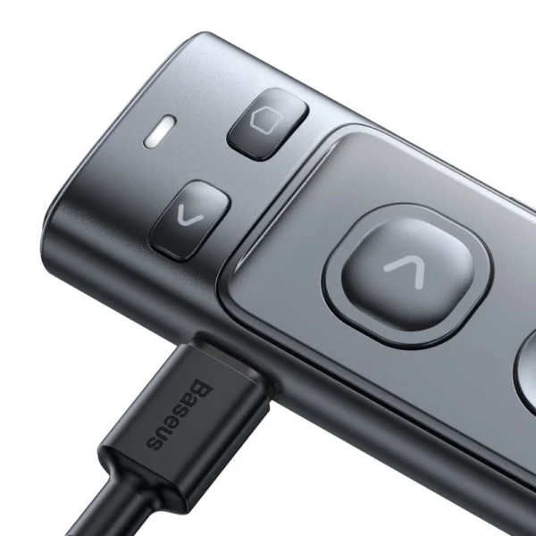 Baseus Orange Dot wireless laser pointer for presentations - gray (with battery)eng