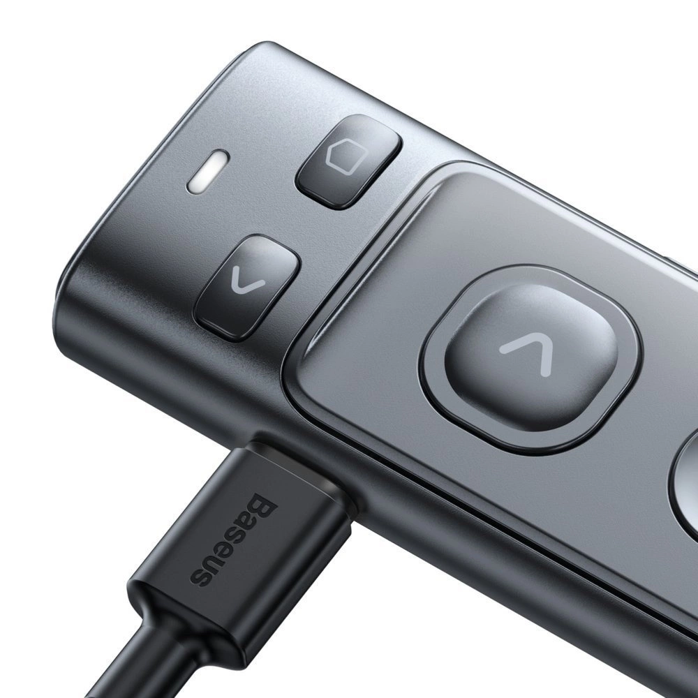 Baseus Orange Dot wireless laser pointer for presentations - gray (with battery)eng