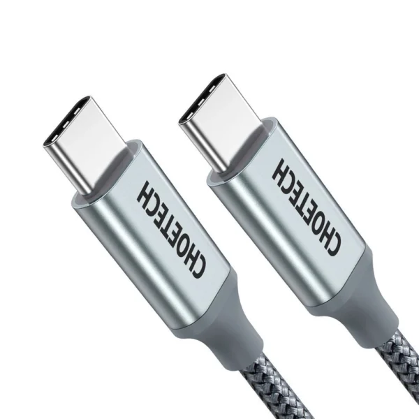 Choetech XCC-1002-GY USB-C - USB-C PD QC cable 100W 5A 480Mb/s 1.8m - grayeng