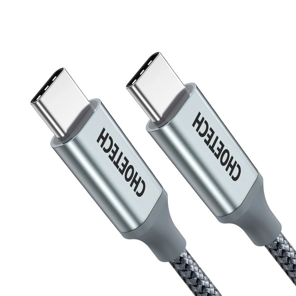 Choetech XCC-1002-GY USB-C - USB-C PD QC cable 100W 5A 480Mb/s 1.8m - grayeng