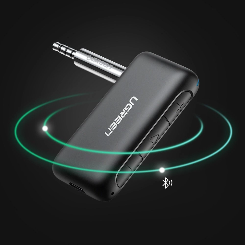 [ON RETURN] Ugreen Bluetooth 5.0 audio receiver AUX mini jack for car black (70303)eng