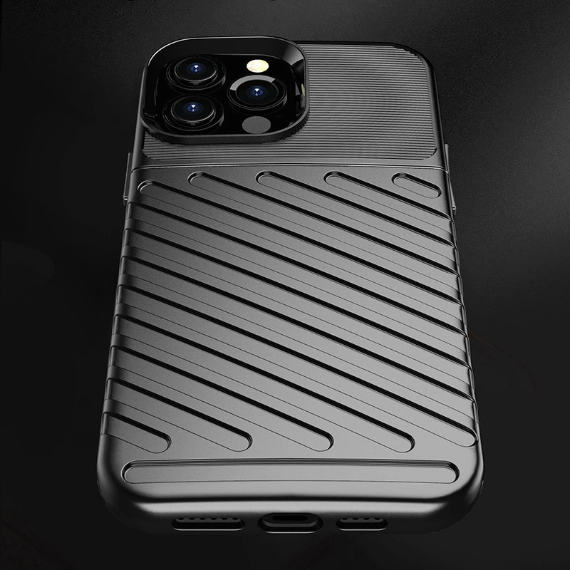 Thunder Case Flexible Tough Rugged Cover TPU Case for iPhone 13 Pro Max greeneng