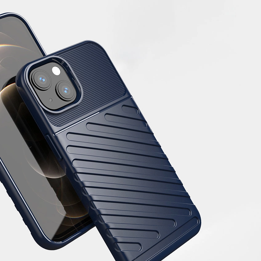Thunder Case Flexible Tough Rugged Cover TPU Case for iPhone 13 greeneng