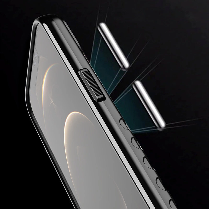 Thunder Case Flexible Tough Rugged Cover TPU Case for iPhone 13 mini blackeng