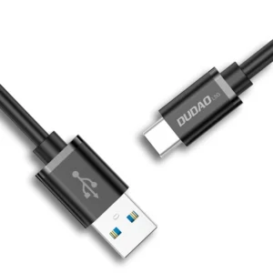 Dudao cable USB cable - USB Type C Super Fast Charge 1 m black (L5G-Black)eng