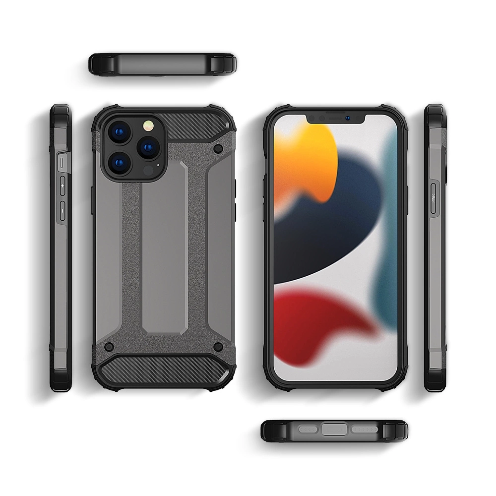 Hybrid Armor Case Tough Rugged Cover for iPhone 13 Pro goldeneng