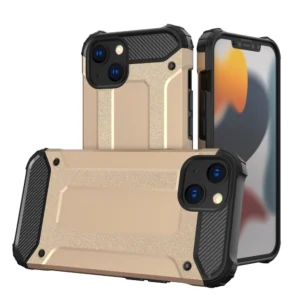 Hybrid Armor Case Tough Rugged Cover for iPhone 13 goldeneng