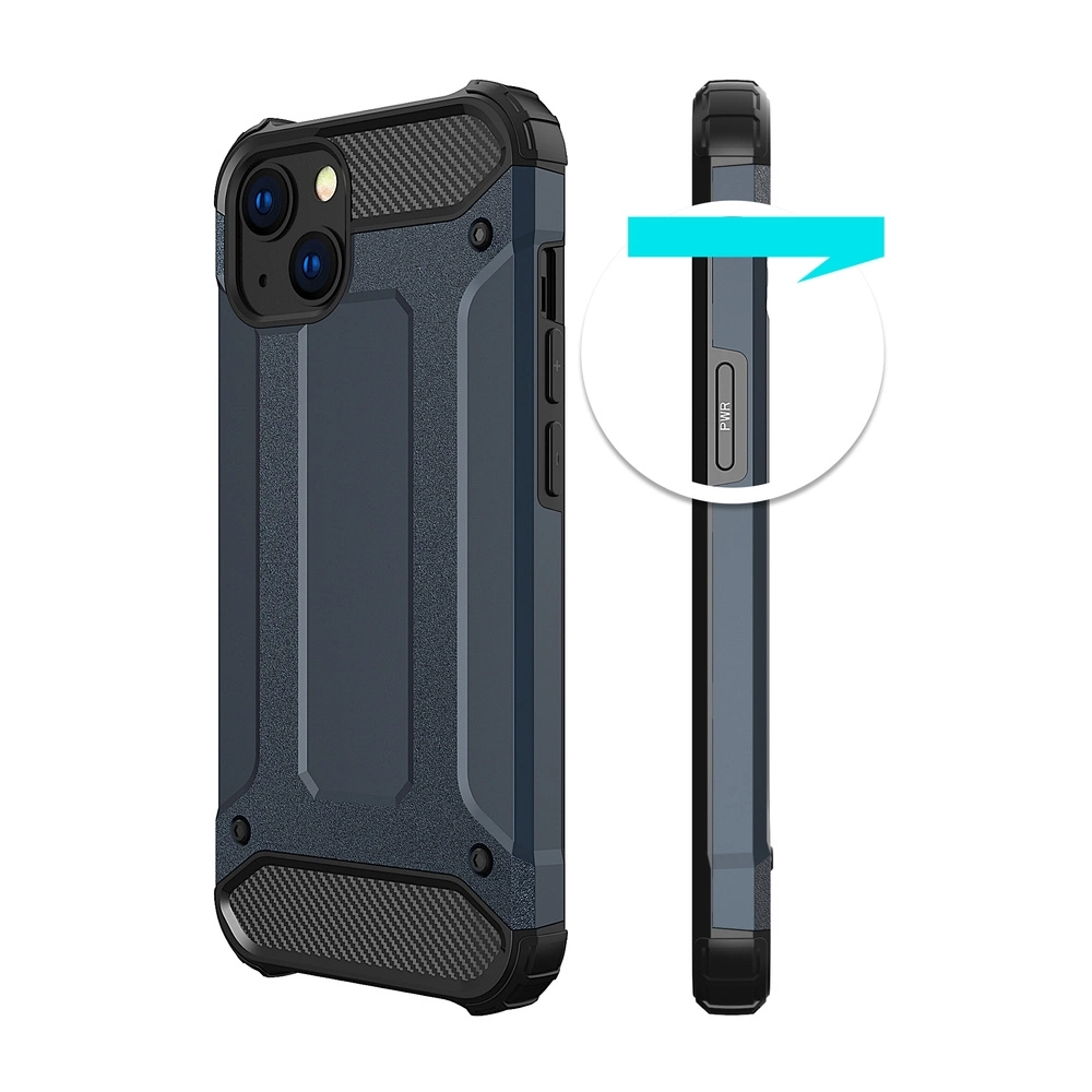 Hybrid Armor Case Tough Rugged Cover for iPhone 13 goldeneng
