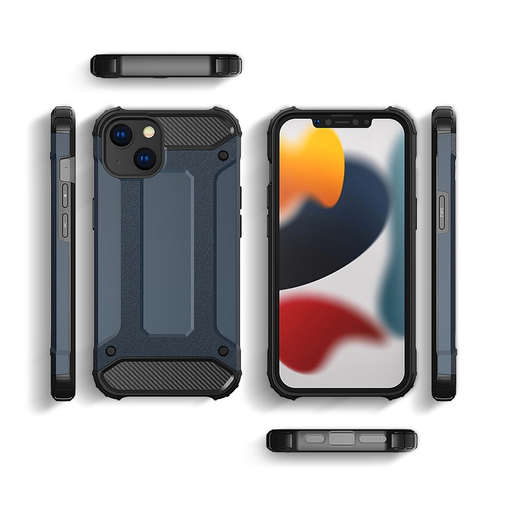 Hybrid Armor Case Tough Rugged Cover for iPhone 13 goldeneng