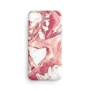 Wozinsky Marble TPU case cover for Xiaomi Mi 11i / Poco F3 pinkeng