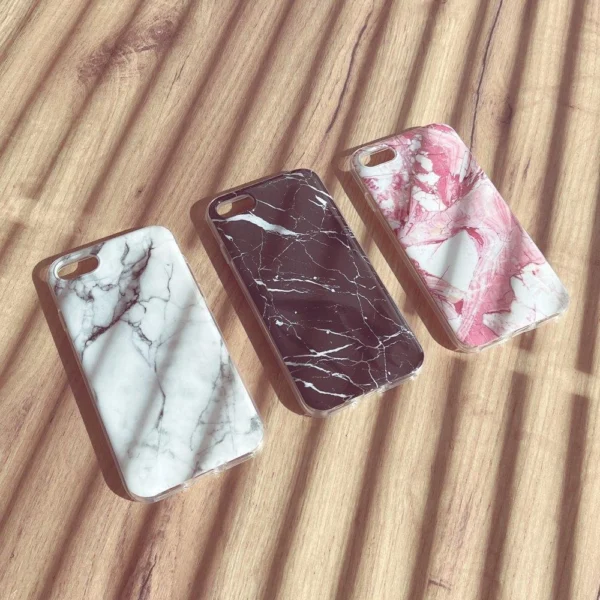 Wozinsky Marble TPU case cover for Xiaomi Redmi Note 10 5G / Poco M3 Pro blackeng