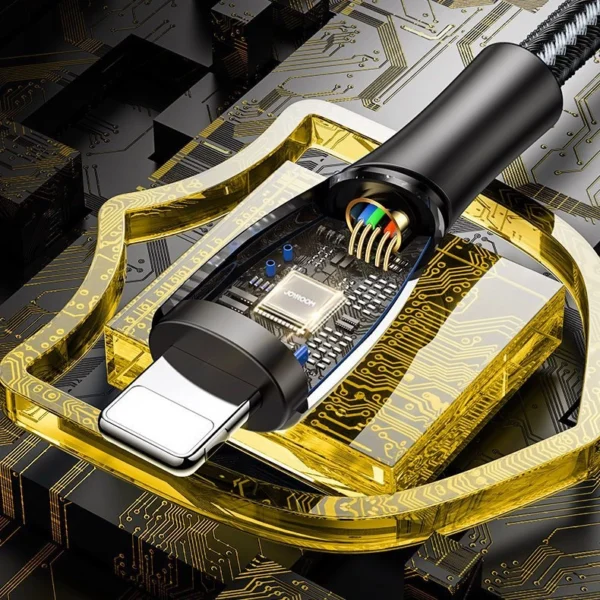 Joyroom Mermaid Series K6 USB-A / Lightning 2.4A cable 2m - blackeng