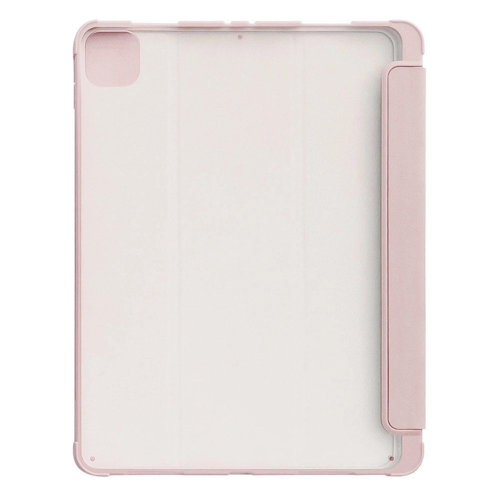 Stand Tablet Case Smart Cover case for iPad Pro 12.9 '' 2021 with stand function pinkeng