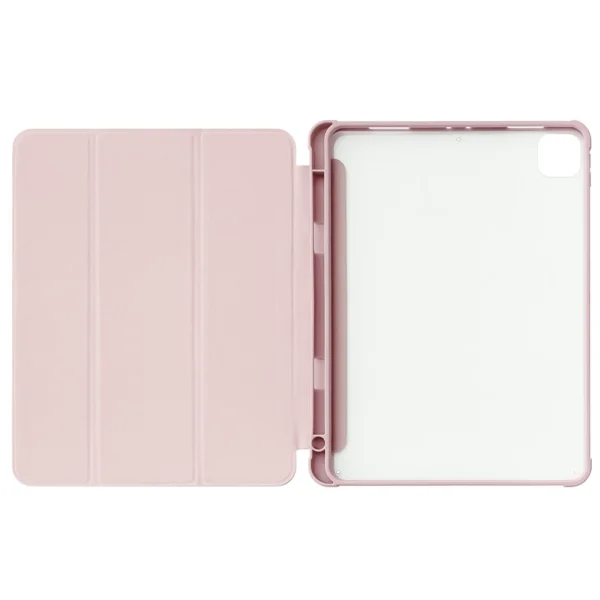 Stand Tablet Case Smart Cover case for iPad Pro 12.9 '' 2021 with stand function pinkeng