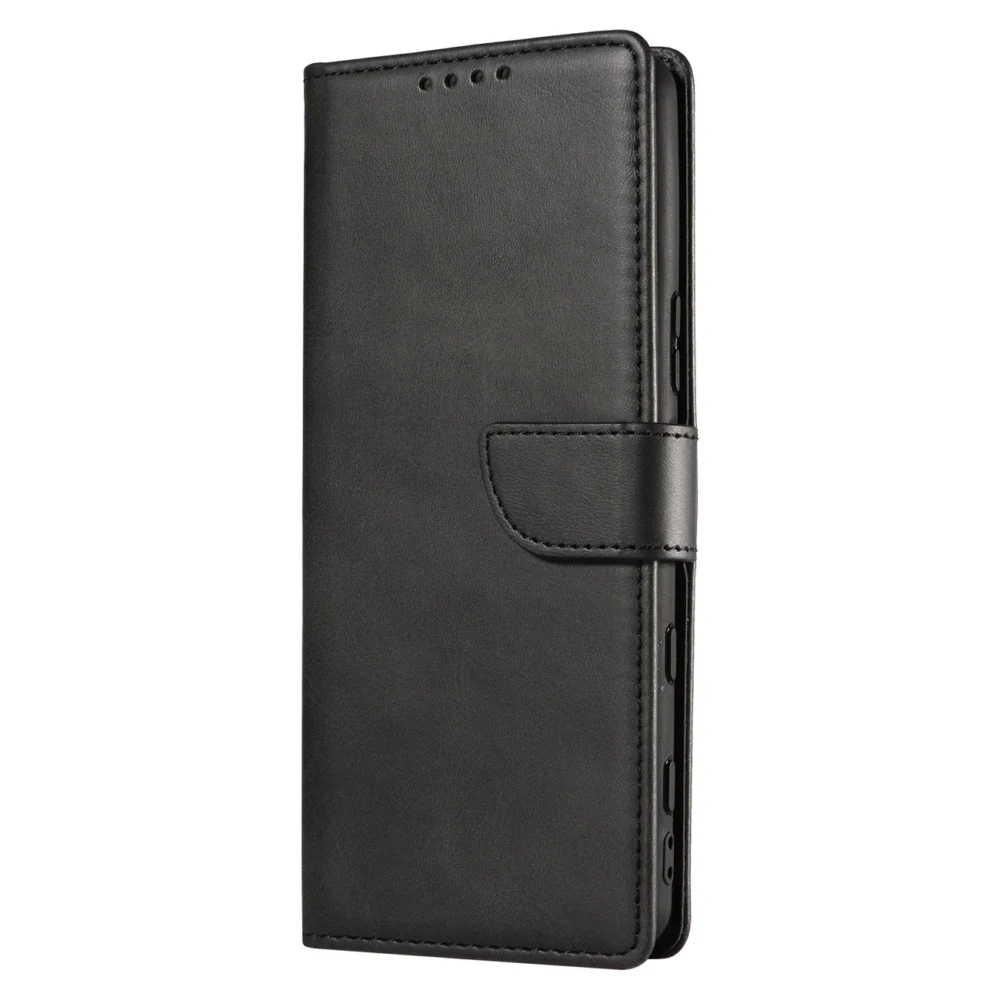 Magnet Case elegant case cover cover with a flap and stand function for Sony Xperia 1 III blackeng