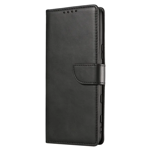 Magnet Case elegant case cover cover with a flap and stand function for Sony Xperia 1 III blackeng