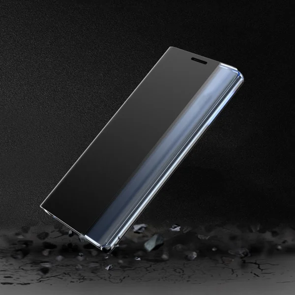 Sleep Case Bookcase Type Case with Smart Window for iPhone 13 Pro pinkeng