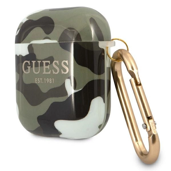 Guess GUA2UCAMA AirPods cover green/khaki Camo Collectioneng