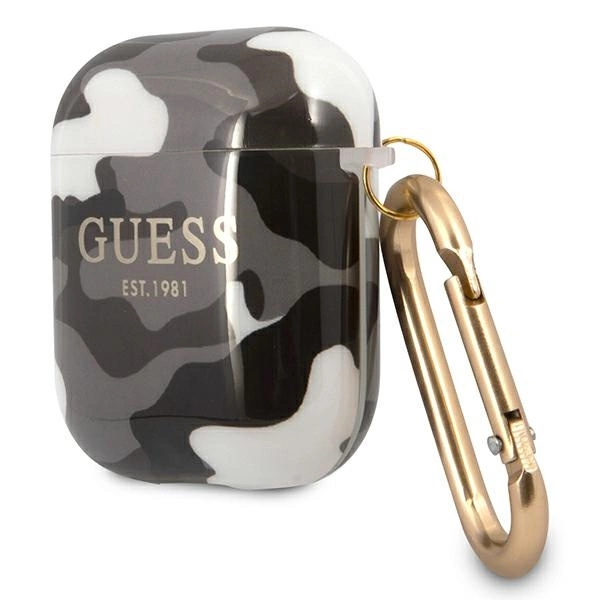 Guess GUA2UCAMG AirPods cover black/black Camo Collectioneng