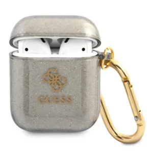 Guess GUA2UCG4GK AirPods cover black/black Glitter Collectioneng