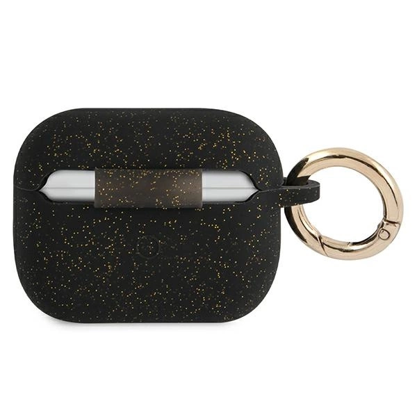 Guess Silicone Glitter Case for AirPods Pro - Blackeng