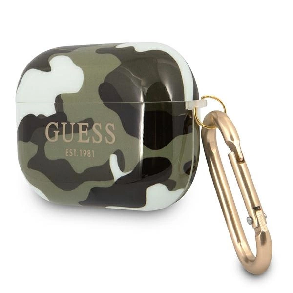 Guess GUAPUCAMA AirPods Pro cover green/khaki Camo Collectioneng