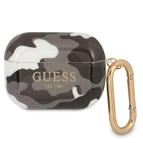 Guess GUAPUCAMG AirPods Pro cover black/black Camo Collectioneng