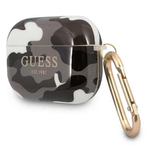 Guess GUAPUCAMG AirPods Pro cover black/black Camo Collectioneng