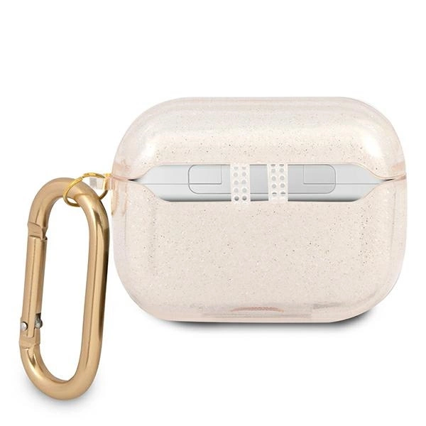 Guess GUAPUCG4GD AirPods Pro cover gold/gold Glitter Collectioneng