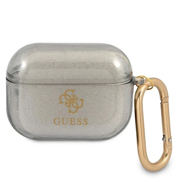 Guess GUAPUCG4GK AirPods Pro cover black/black Glitter Collectioneng