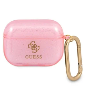 Guess GUAPUCG4GP AirPods Pro cover pink/pink Glitter Collectioneng