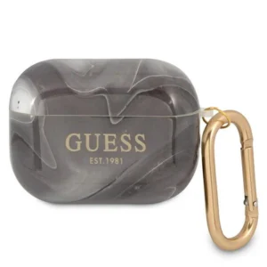 Guess GUAPUNMK AirPods Pro cover black/black Marble Collectioneng