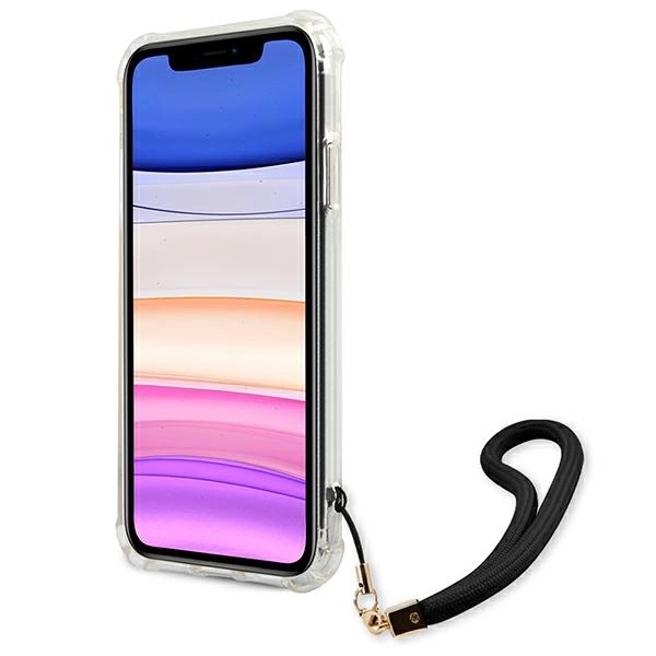 Guess GUHCN61KSARBK iPhone 11 6.1" / Xr black/black hardcase Camo Collectioneng