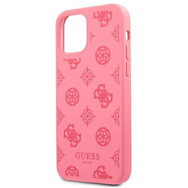Guess GUHCP12LLSPEFU iPhone 12 Pro Max 6.7" fuchsia/fuchsia hard case Peony Collectioneng