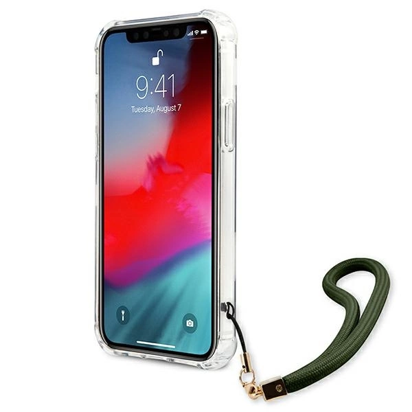 Guess GUHCP12MKSARKA iPhone 12/12 Pro 6.1" green/khaki hardcase Camo Collectioneng