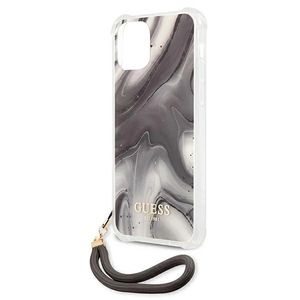 Guess Marble Collection iPhone 12 / iPhone 12 Pro Case - Grayeng