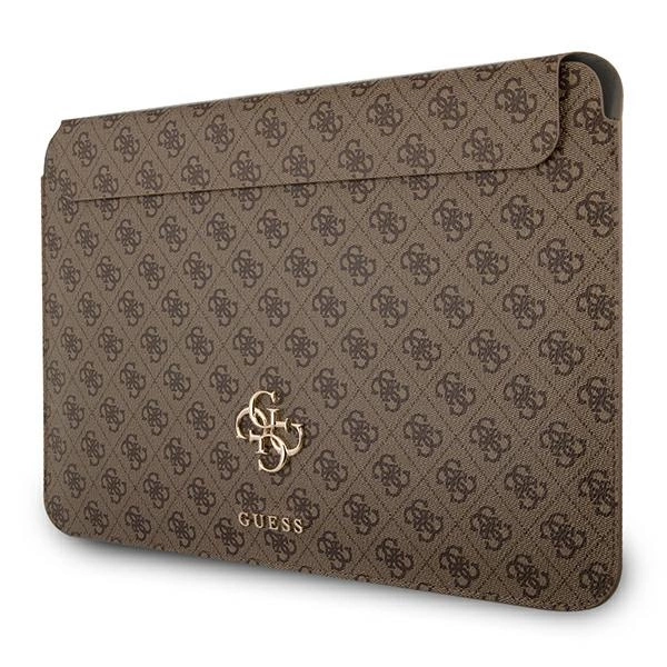 Guess 4G Big Logo case for a 13" laptop - browneng