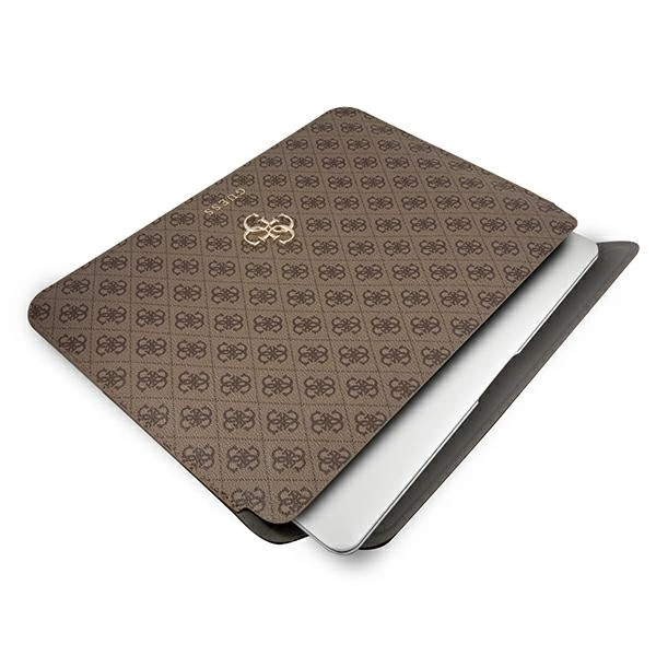 Guess 4G Big Logo case for a 13" laptop - browneng