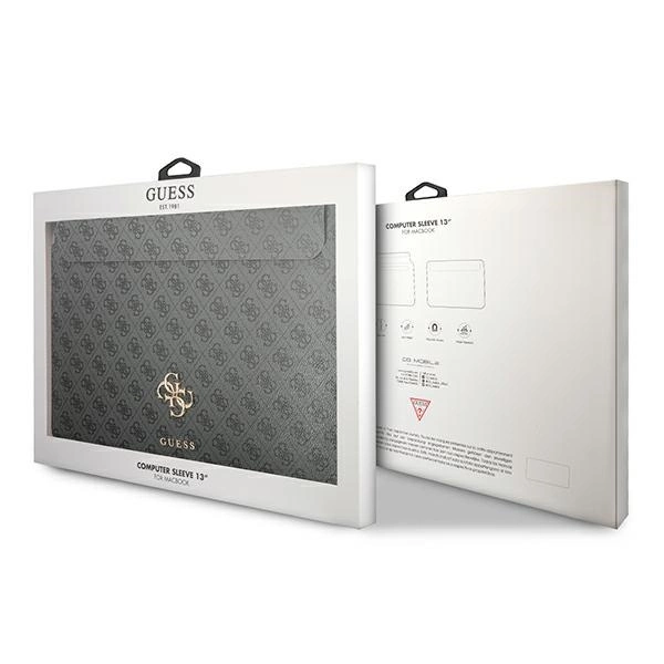 Guess 4G Big Logo case for a 13" laptop - grayeng