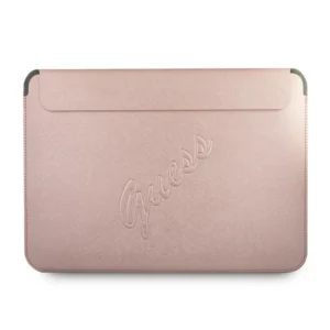 Guess Saffiano Script cover for a 13" laptop - pinkeng