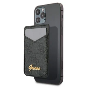 Guess Wallet Card Slot GUWMS4GTLBK MagSafe 4G grey/greyeng